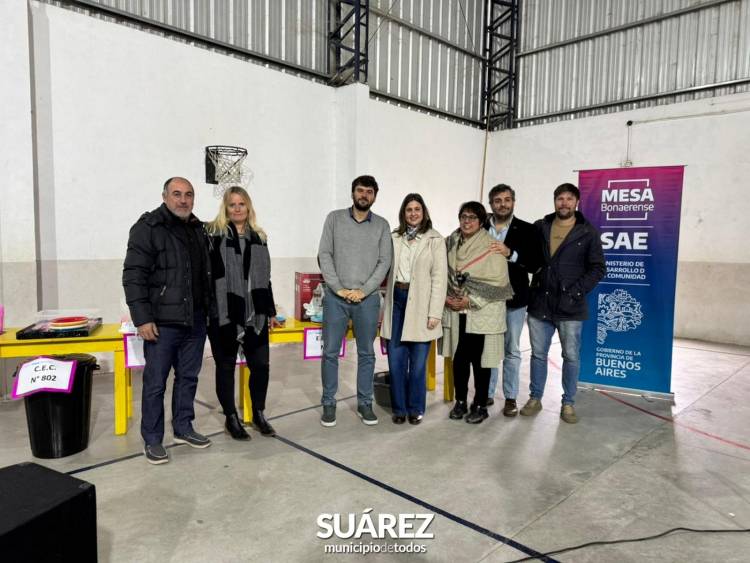 El Servicio Alimentario Escolar entregó nuevo equipamiento a comedores de Coronel Suárez