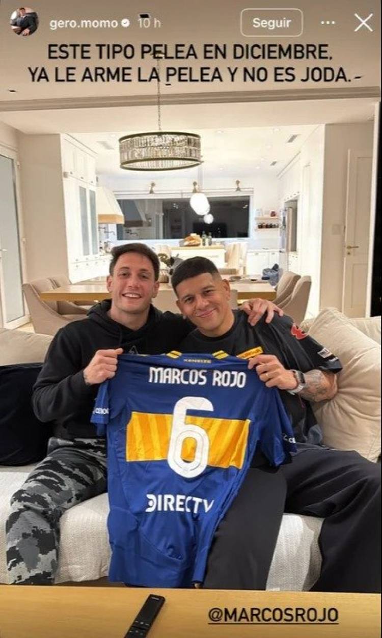 ¿Se cambia de deporte? Marcos Rojo boxearía en diciembre