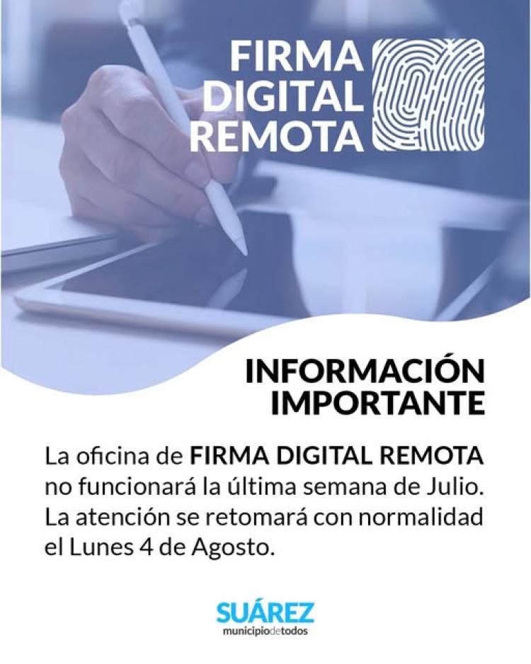 ATENCION VECINOS