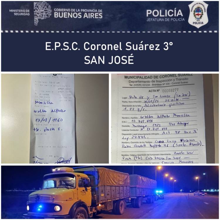 PARTE DE PRENSA POLICIAL