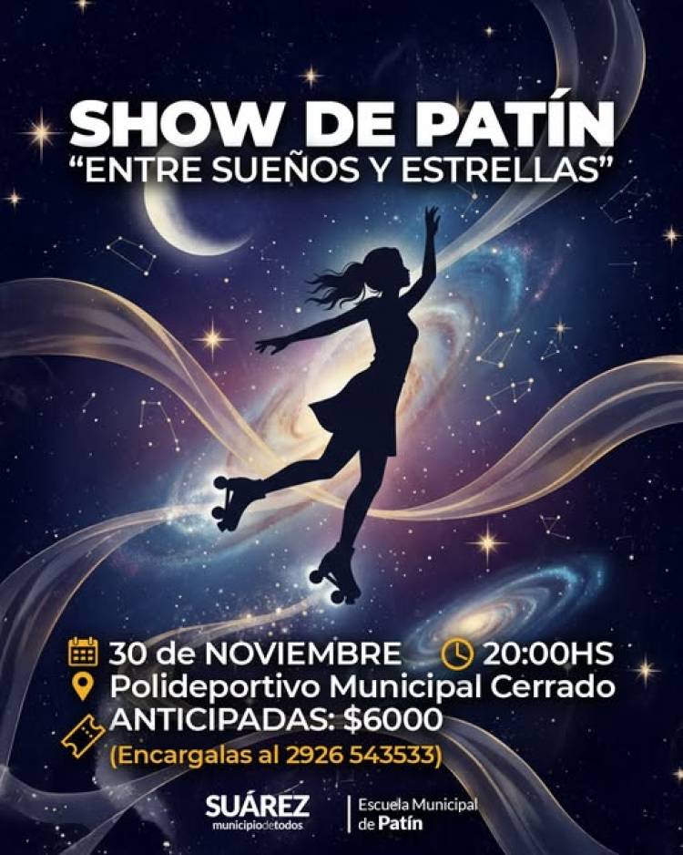 ¡Llega el gran show anual de Patín Artístico!