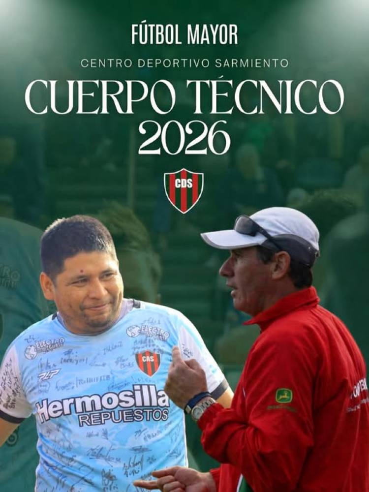 Cuerpo Tecnico 2026 confirmado en CDS
