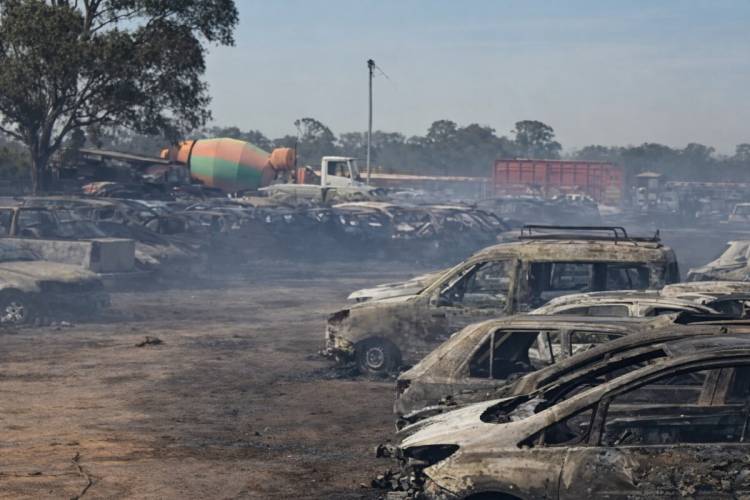 Avanza la investigación por el arrasador incendio de la Ruta 51