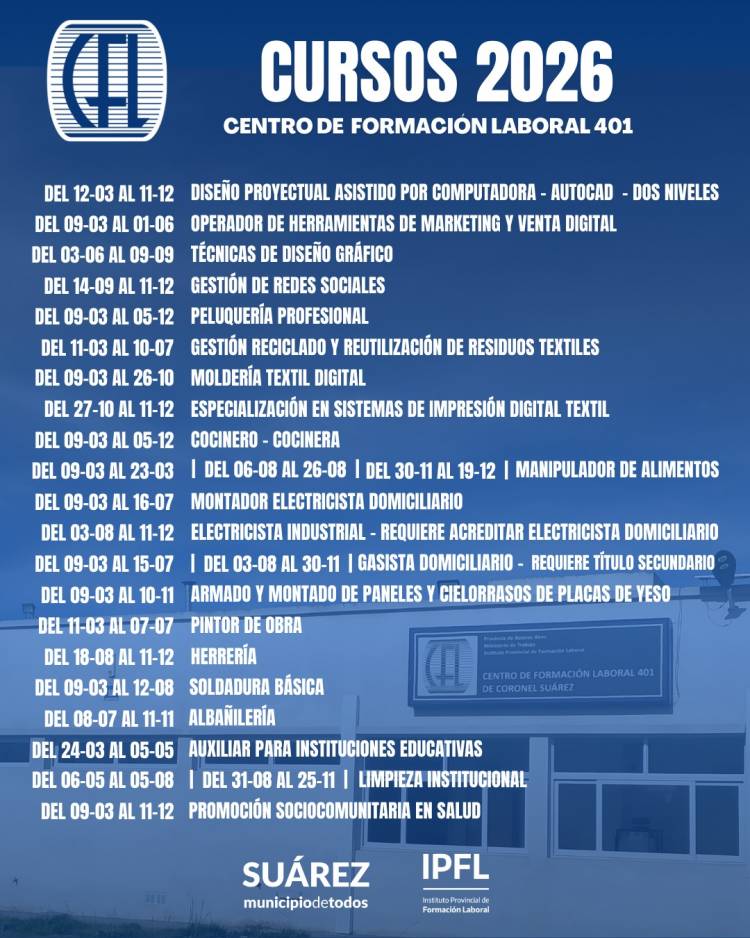 El CFL 401 ofrece cursos gratuitos con Certificacion Oficial