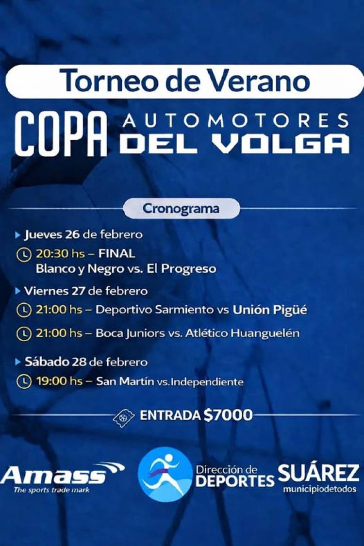  Llega la FINAL del Torneo de Verano 