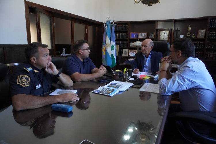 Inauguración del Taller Municipal de la Policia Comunal
