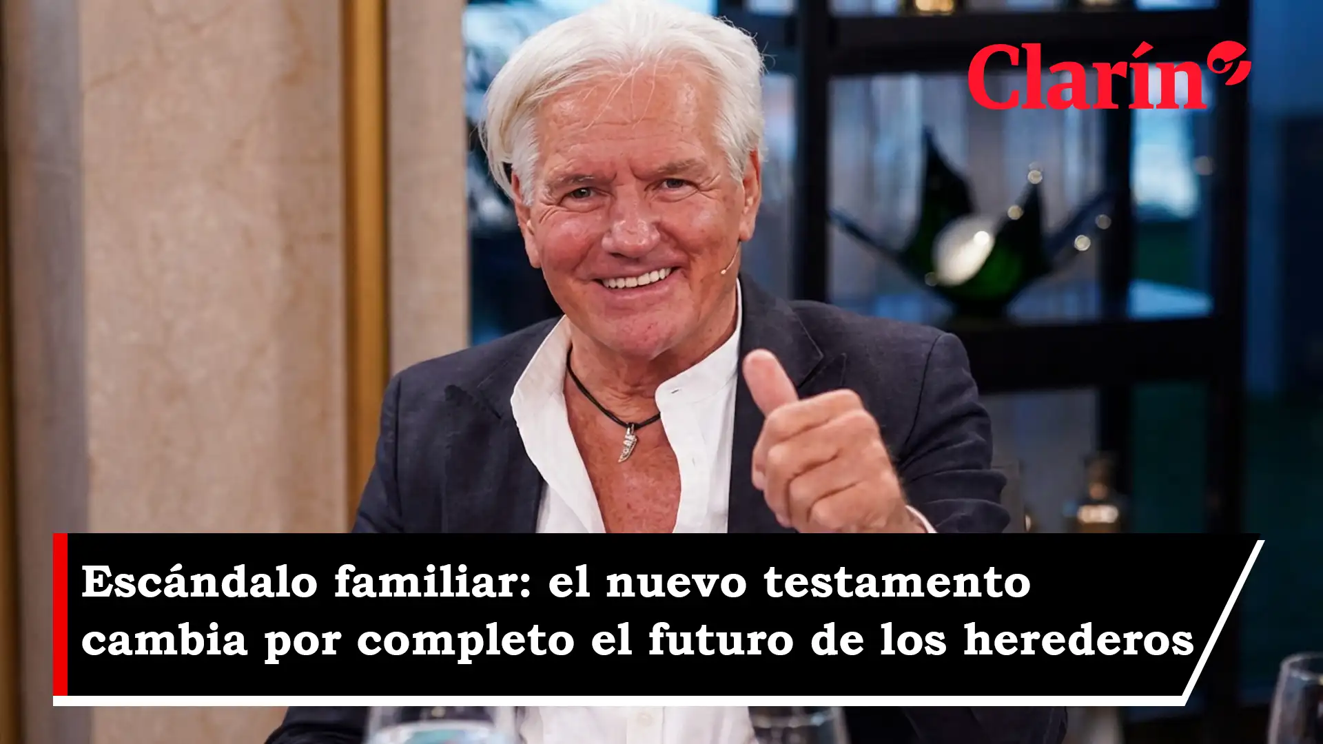 La última sorpresa de Sergio Denis: el testamento que nadie esperaba