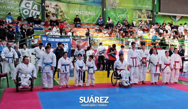 Destacada participación de la Escuela Municipal de "ParaKarate en el torneo Nacional Copa Atlántico