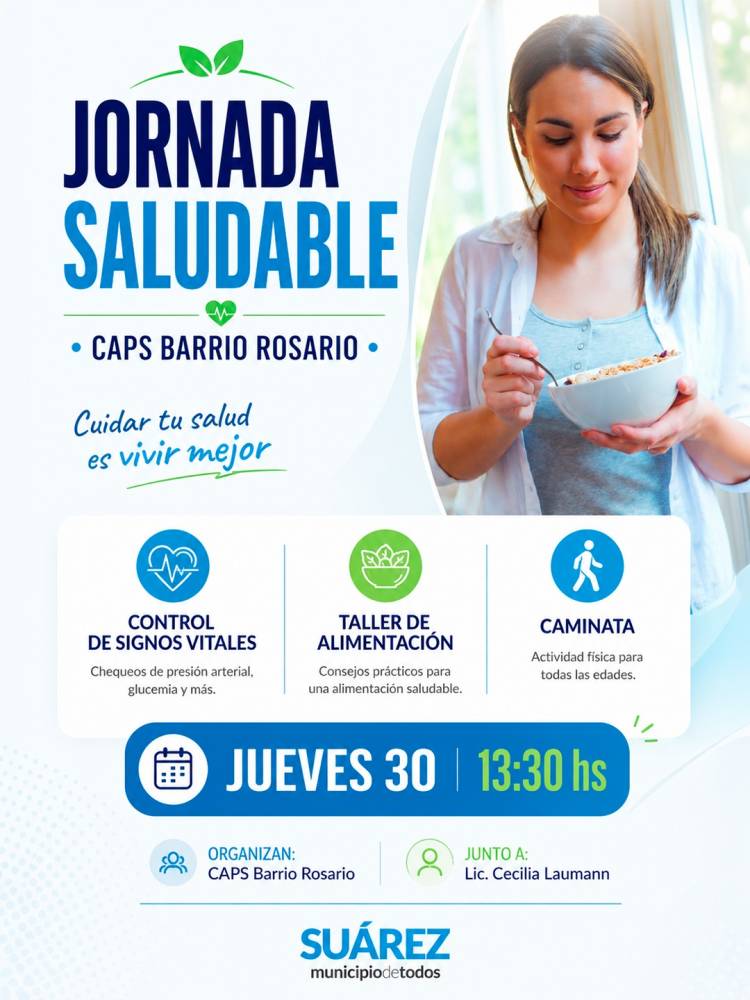 JORNADA SALUDABLE EN BARRIO ROSARIO 
