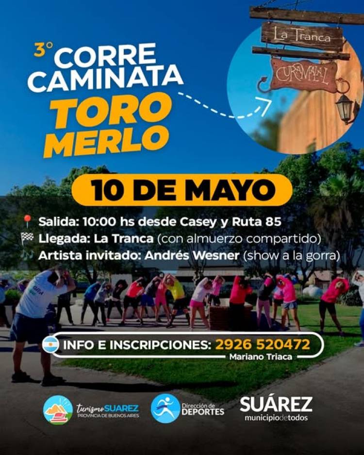 Se viene la 3° edición de la tradicional corre caminata hacia Curamalal 