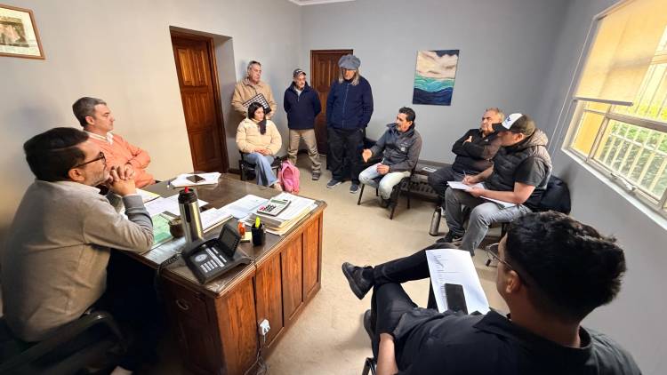 Reunión paritaria con el Sindicato de Trabajadores Municipales