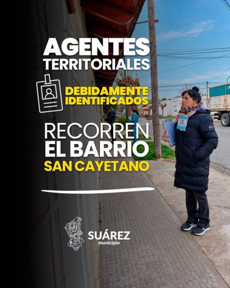  Barrio San Cayetano: comenzó un nuevo relevamiento territorial