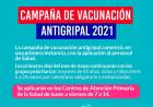Campaña de vacunación antigripal: aclaración importante