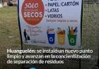 Huanguelén: Se instaló un nuevo punto limpio 