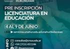 CREUS: Está abierta la pre-inscripción para la Licenciatura en Educación con la UNAHUR⠀