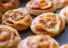 Rollitos de jamón y queso Cheddar
