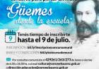 Participá con tu curso del concurso para pintar un mural “Güemes desde la escuela”⠀