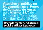 Huanguelén: atención al público en el Punto de Contacto de Anses