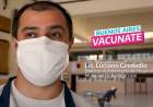 Luciano Crededio desde el vacunatorio local, habló en los micrófonos de FM Suarense 101.9