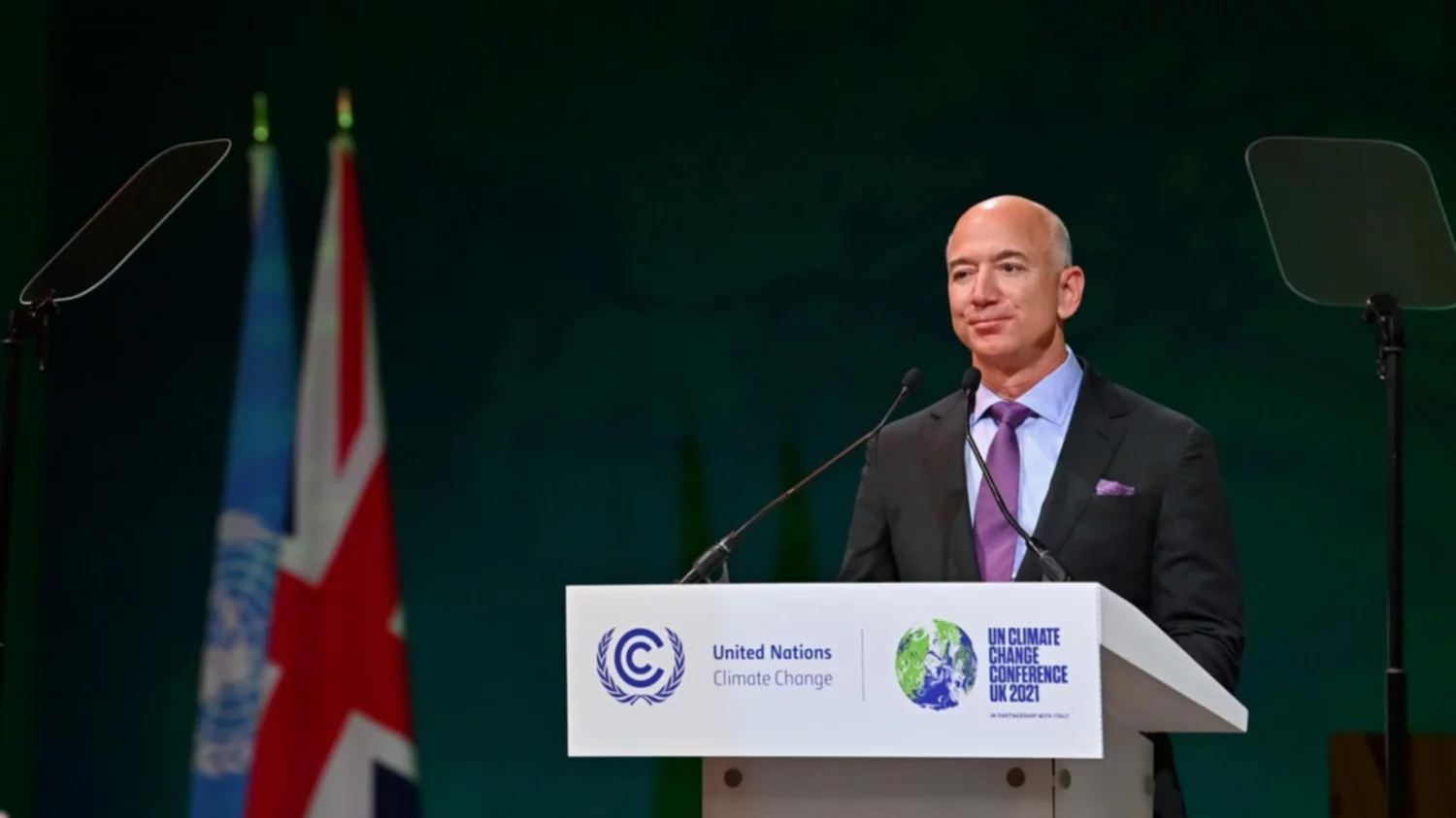 COP26: Jeff Bezos prometió 2.000 millones de dólares para recuperar el planeta