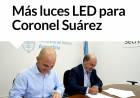 Más luces LED para Coronel Suárez
