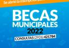 Becas Municipales: se abrió la inscripción para renovaciones