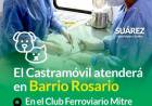 El Castramóvil atenderá en barrio Rosario en el club Ferroviario Mitre