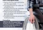 Programas para personas con discapacidad 