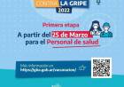 En ese marco, se lanzó la campaña antigripal en toda la Provincia