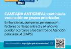  Continúa la vacunación en grupos priorizados
