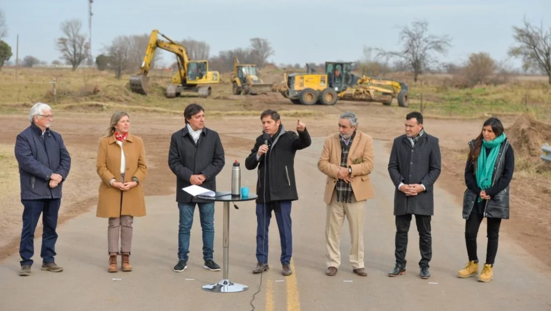 Ruta del Cereal: con $ 2 mil millones, arrancó la pavimentación de los últimos 47 kilómetros 