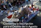 Comienza la inscripción para el Desfile del 6 Agosto