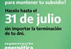 Inscripcion para mantener tu subsidio