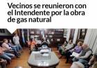 Pueblo San José: vecinos se reunieron con el Intendente por la obra de gas natural