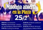 Milonga abierta en la Plaza