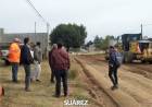 Comenzó la ejecución de 6 cuadras de pavimento