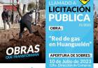 Licitacion Publica: Red de Gas en Huanguelén -SEGUNDO LLAMADO-