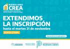 Se extendió el plazo de inscripción para los créditos Buenos Aires CREA