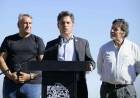 “Están ajustando a las familias bonaerenses, no a este gobierno", dijo Kicillof desde Pehuen Co
