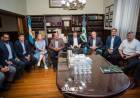 Kicillof mantuvo una reunión con los Intendentes de la Sexta en Suárez