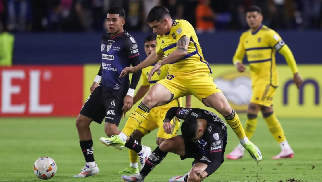 Boca empató ante Independiente del Valle y definirá el cruce en La Bombonera