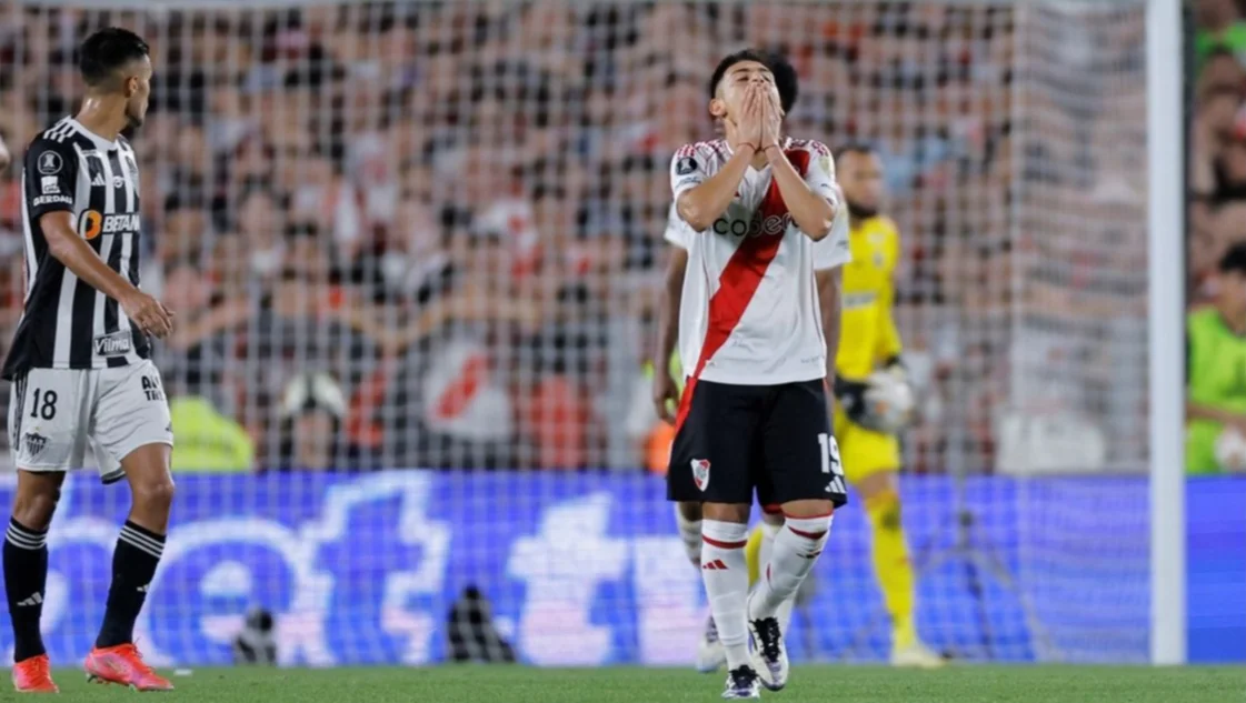 River dio pelea ante Atlético Mineiro pero no pudo convertir y se quedó afuera de la Libertadores