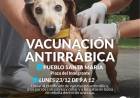 Campaña de vacunación antirrábica en Pueblo Santa María