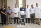Moccero, presentó este jueves un nuevo ecógrafo para el Hospital Municipal