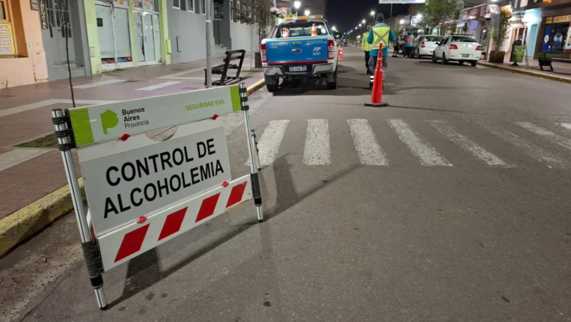 Operativos en Monte Hermoso: se detectaron nueve casos de alcoholemia positiva