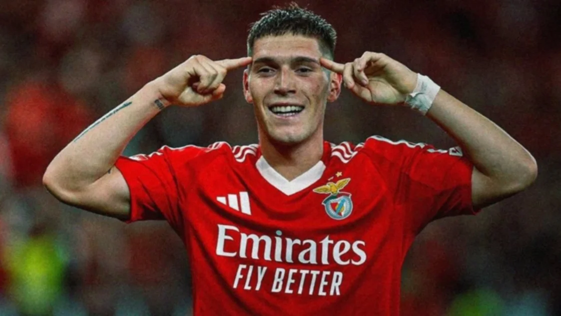 El suarense Benjamín Rollheiser podría irse del Benfica y retornar a Sudamérica