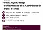 Convocatoria Docente – Tecnicatura Universitaria en Gestión de Tecnologías Agropecuarias