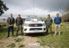 Coronel Suárez, primer municipio bonaerense en entregar un equipo Starlink al Comando de Prevención Rural