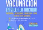Jornada de Vacunación gratuita en Villa La Arcadia