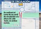 Avanza la obra pluvial sobre avenida Casey: corte parcial de circulación